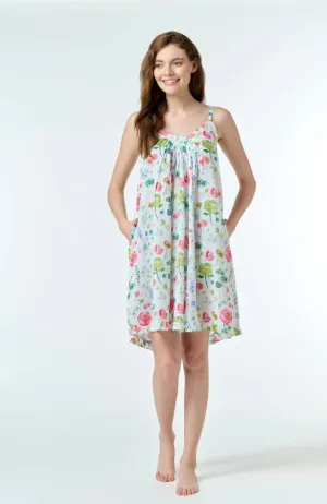 Arabella Spring Florals Short Nightie