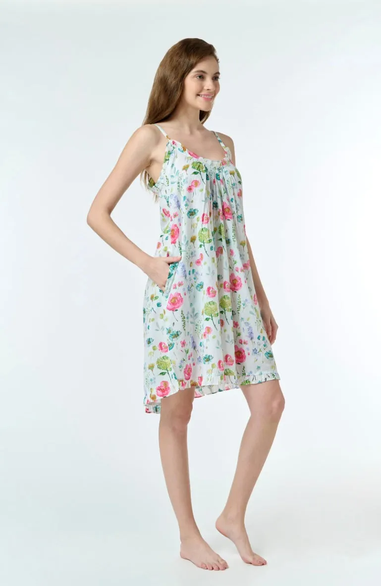 Arabella Spring Florals Short Nightie