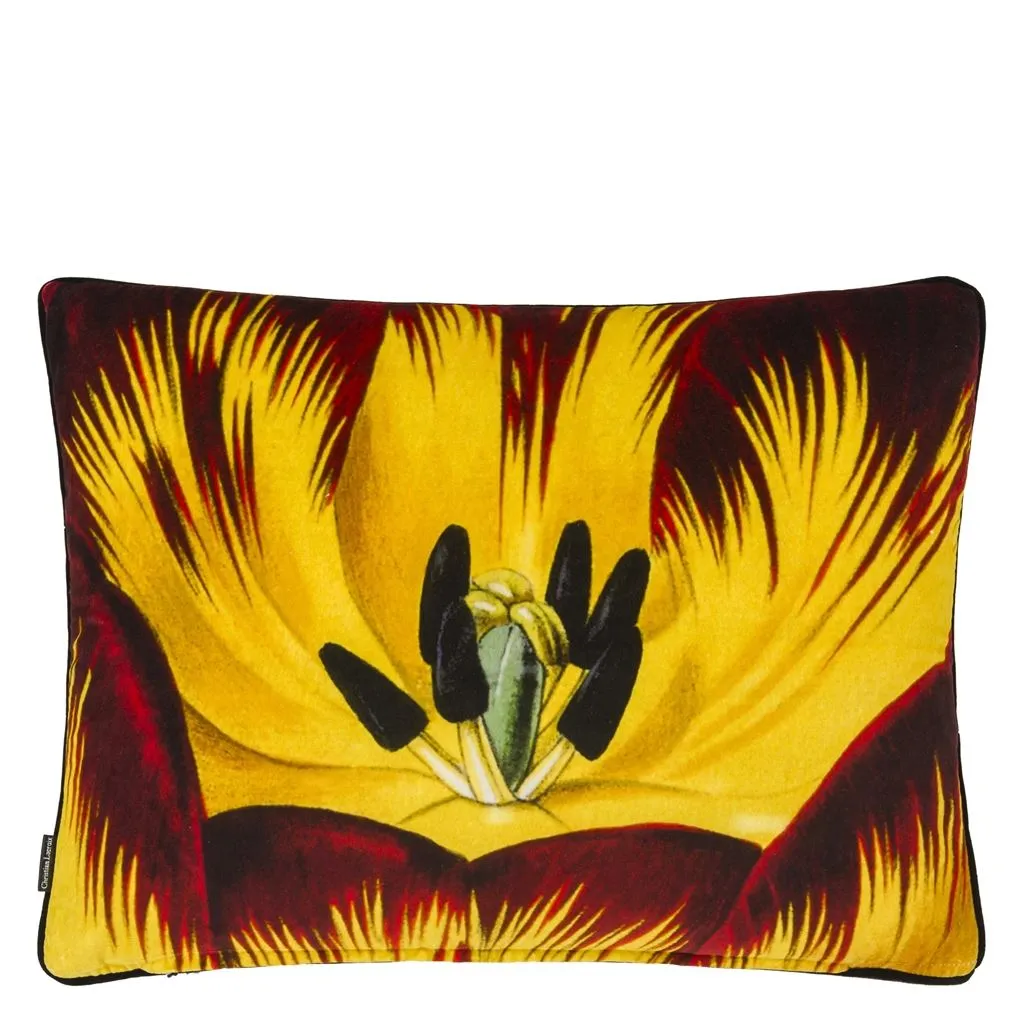 Christian Lacroix Eclosion Agate Throw Pillow