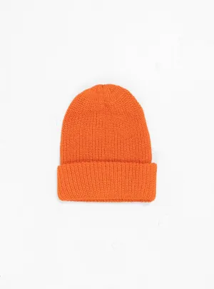 Cozy Chunky Beanie Orange