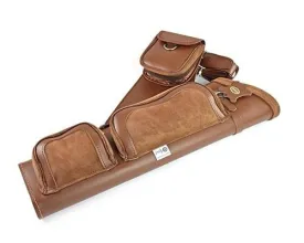 Gompy Elite leather side quiver brown