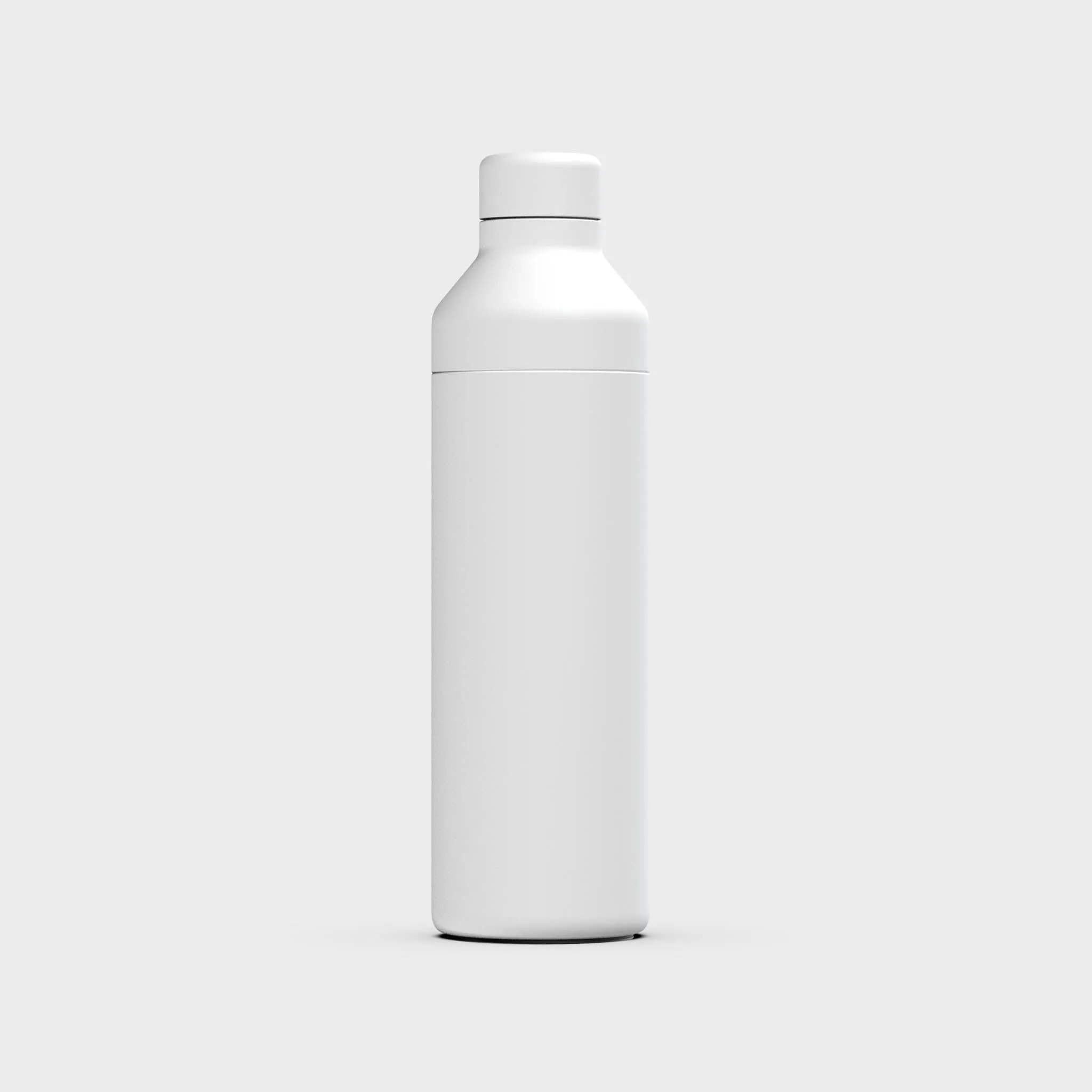 Hybrid Bottle - Recycled Stainless Steel, White