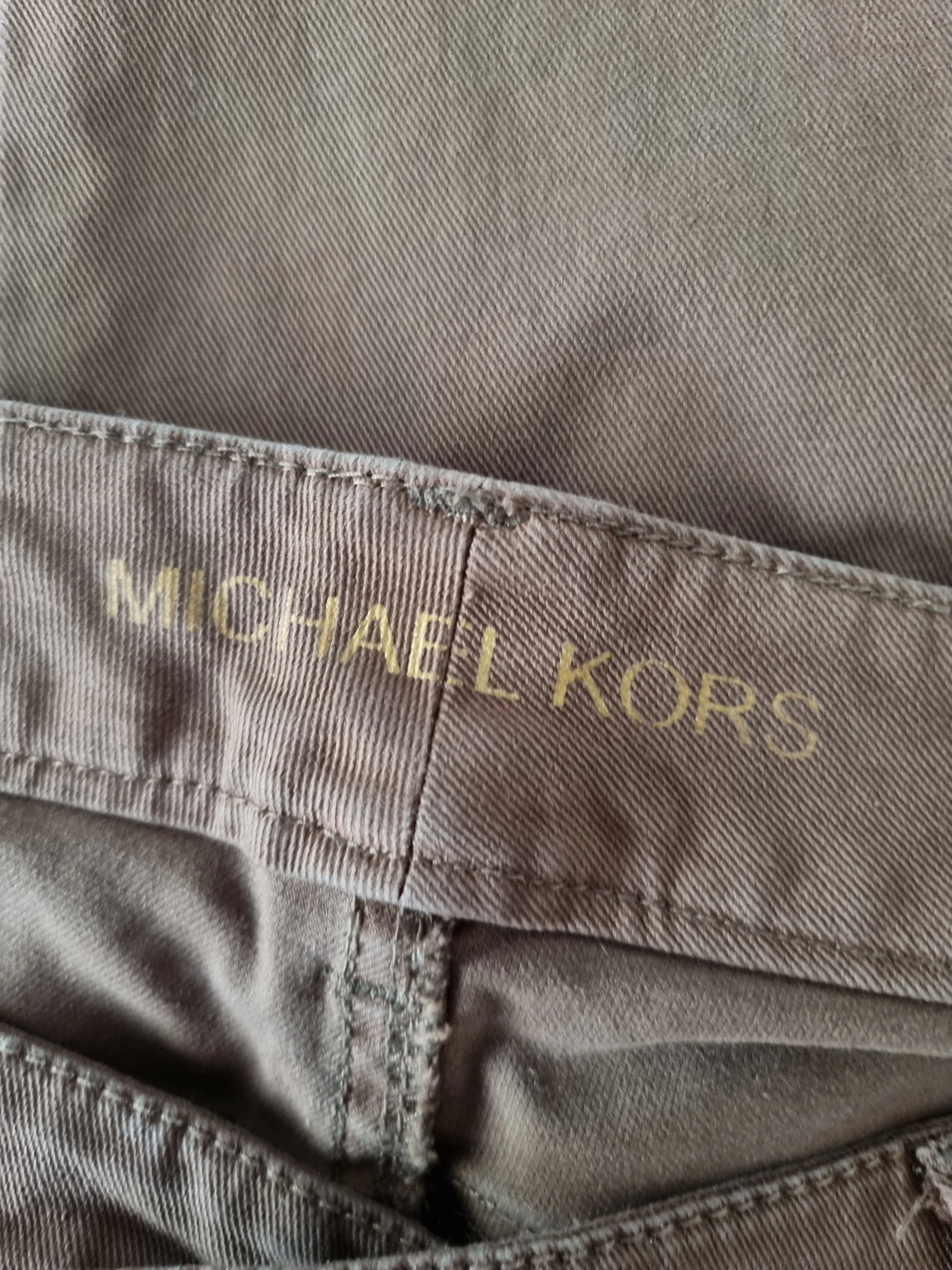 Michael Kors Women's Khaki Denim Skinny Jeans. UK 10 US 6 EU 38