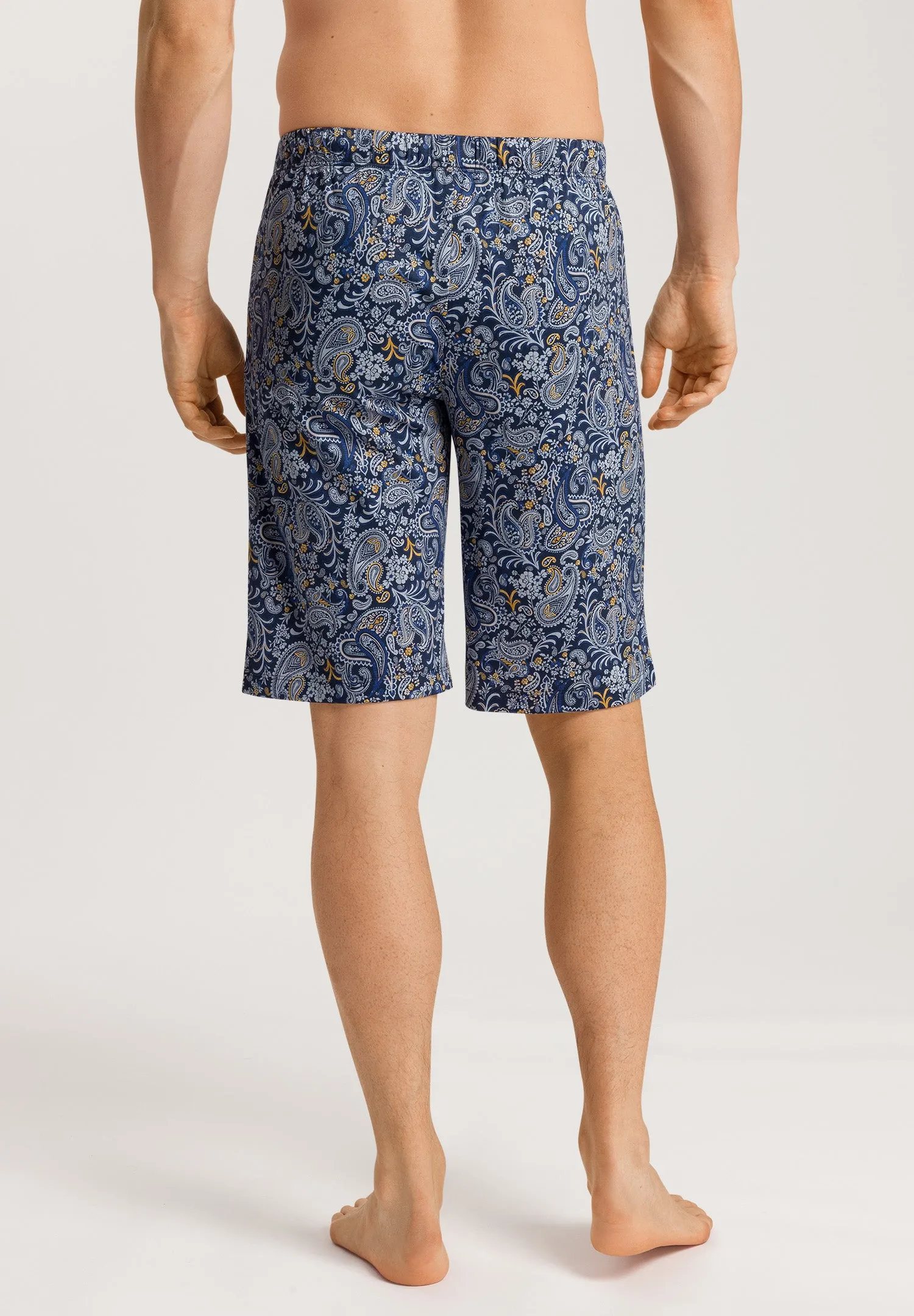 Night And Day Short Knit Pant | Aquarelle Paisley 75513-2884