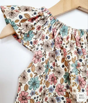 Pretty Floral Print Dress-New!