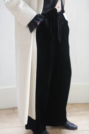 Silk Velvet Trousers